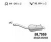 VW 3B0253609M End Silencer